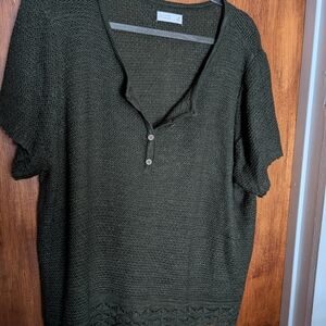 LC Lauren Conrad Forest Knit Sweater